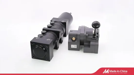 Series Standard Air Cylinder Multi 8p Position Type Pneumatic Cylinder
